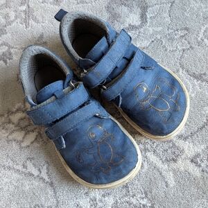 Blue Kids Shoes with Cartoon Design
